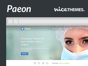 WP theme Paeon (Share on Theme123.Net) by NiceThemes