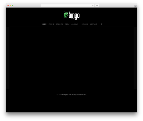WP theme Create - bingostudio.com