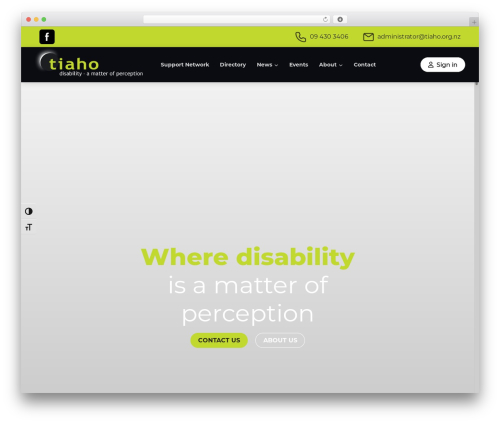 BlockStrap theme WordPress - tiaho.org.nz