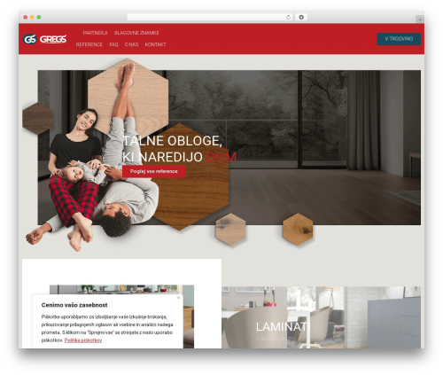 Gregs WordPress theme - gregs.si