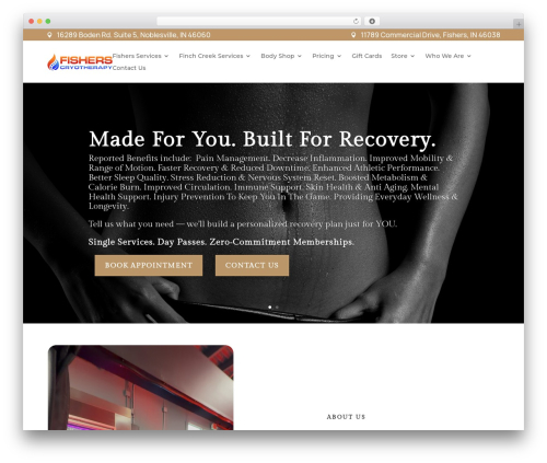 Imavex Development WordPress theme - fisherscryo.com