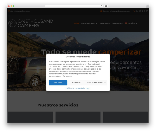 StyleRoom WordPress theme design - onethousandcampers.com