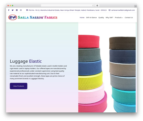 Theme WordPress Archcode - sarlanarrowfabrics.com