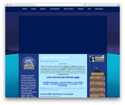 WordPress theme Digg 3 Column - watervikings.net