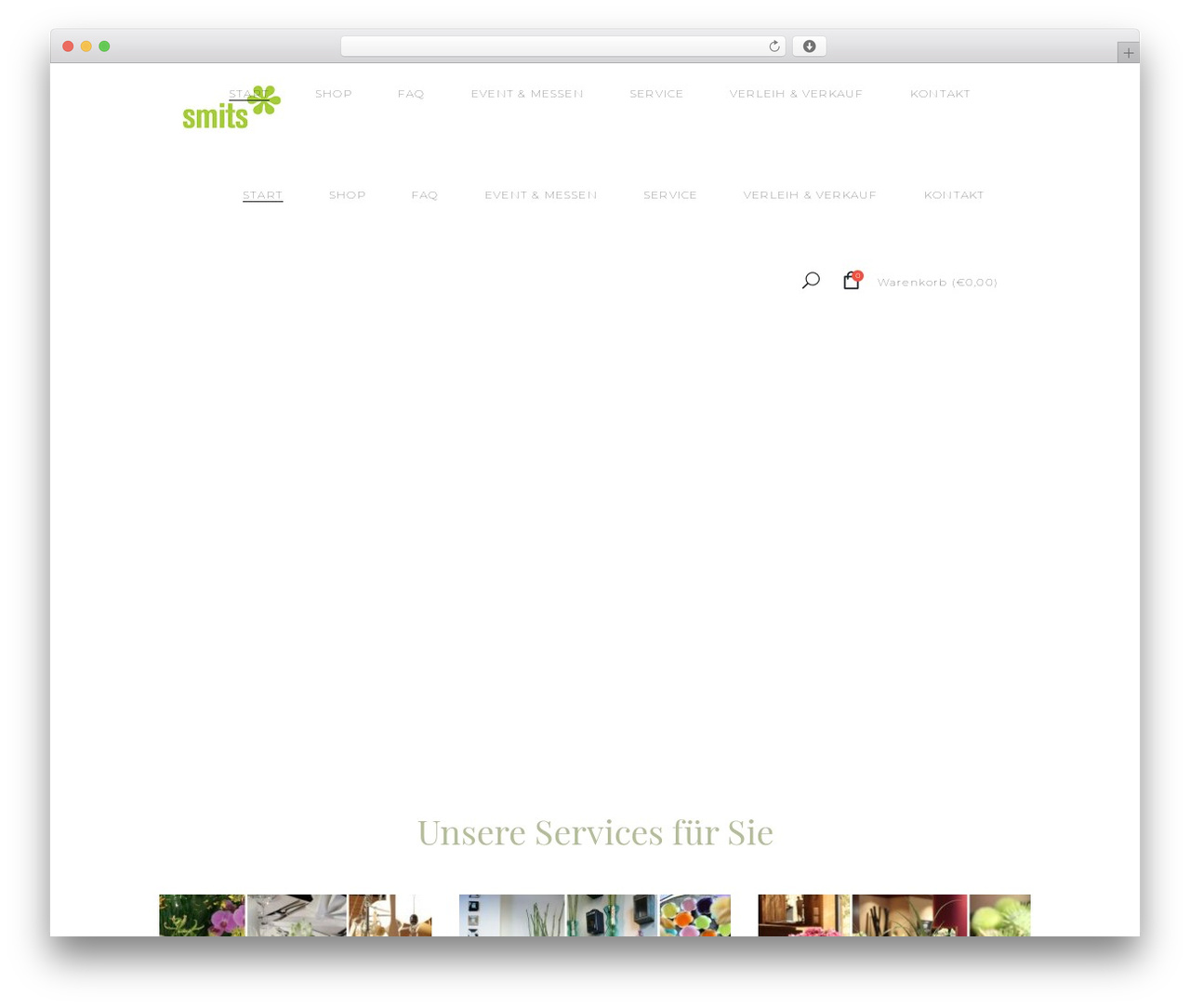 WordPress theme Fiorello Child - smits-blumen.de