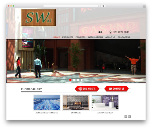WordPress theme Stone World - stoneworld.com.sg