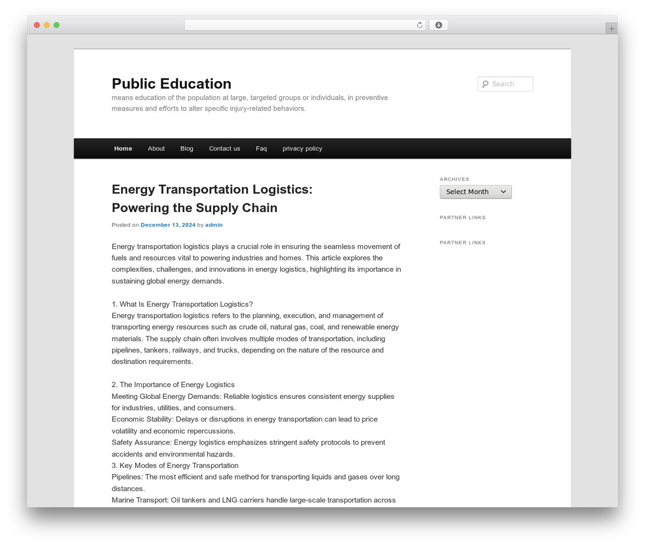 WordPress website theme Dmc - cimctmj.info