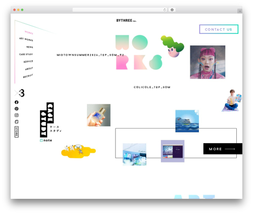 BYTHEE様用テンプレート WordPress theme - x3-design.com