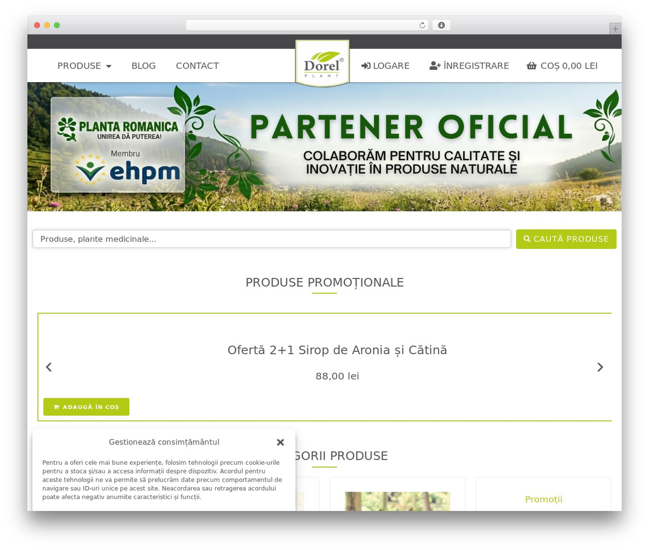 Kava theme WordPress - dorelplant.ro