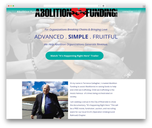 Optimizer PRO WordPress theme - abolitionfunding.org