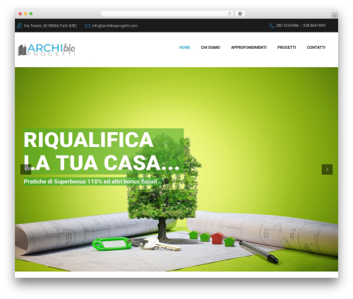 Theme WordPress Interrio - archibioprogetti.com
