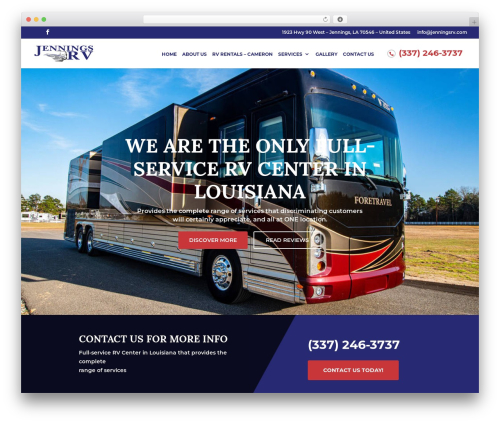 Theme WordPress Divi - jenningsrv.com