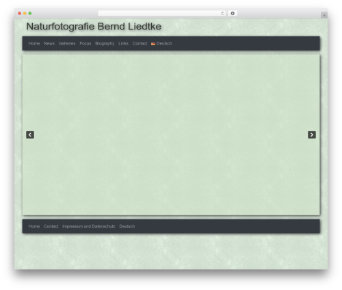 Gallery factory WordPress plugin - naturfoto-liedtke.de