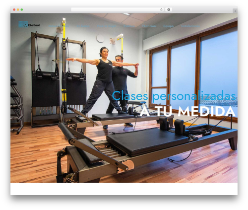 Yoku WordPress page theme - fibersalud.es
