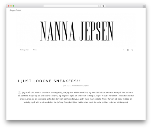Base network theme premium WordPress theme - nannajepsen.bloggersdelight.dk