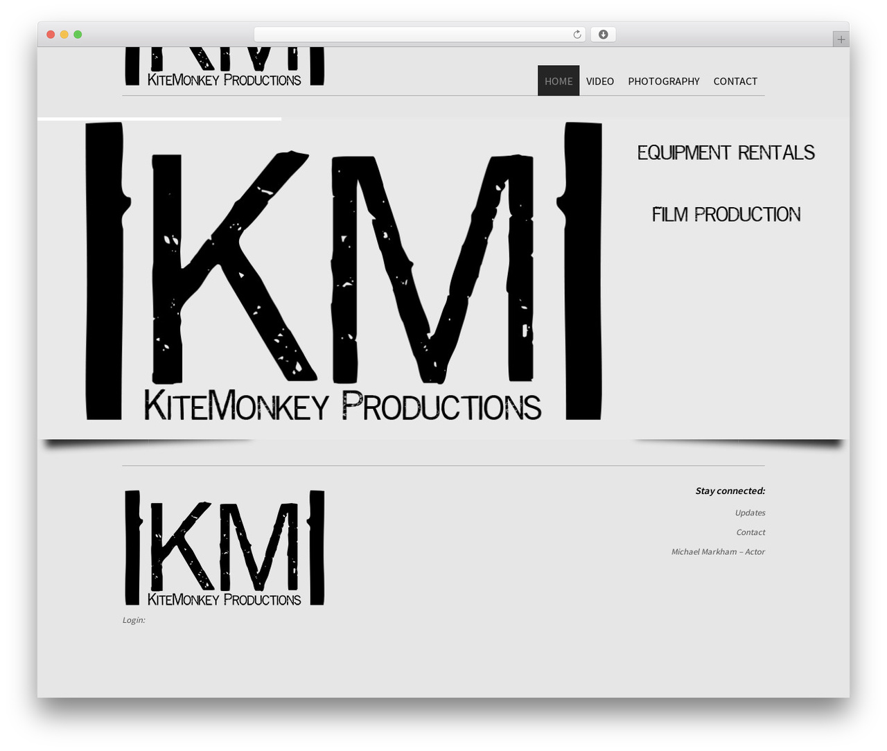 Best WordPress theme Minimum - kitemonkeyproductions.com