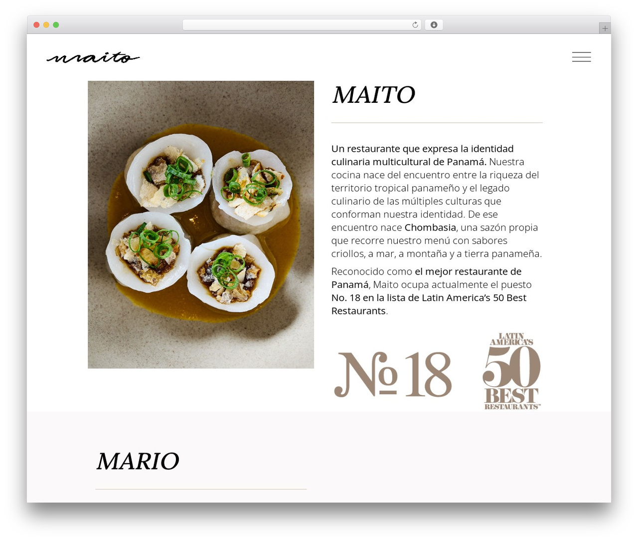 Blanquette WordPress theme - maitopanama.com Blanquette WordPress theme - maitopanama.com