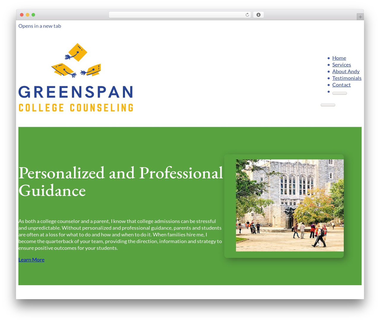 Bricks Child Theme WordPress theme - greenspancollegecounseling.com