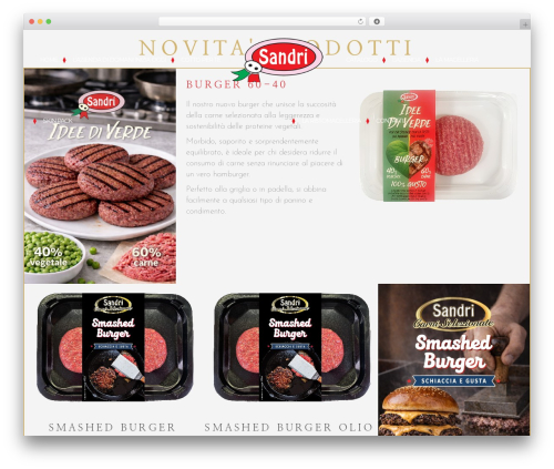 Qode restaurant WordPress plugin - salumificiosandri.it
