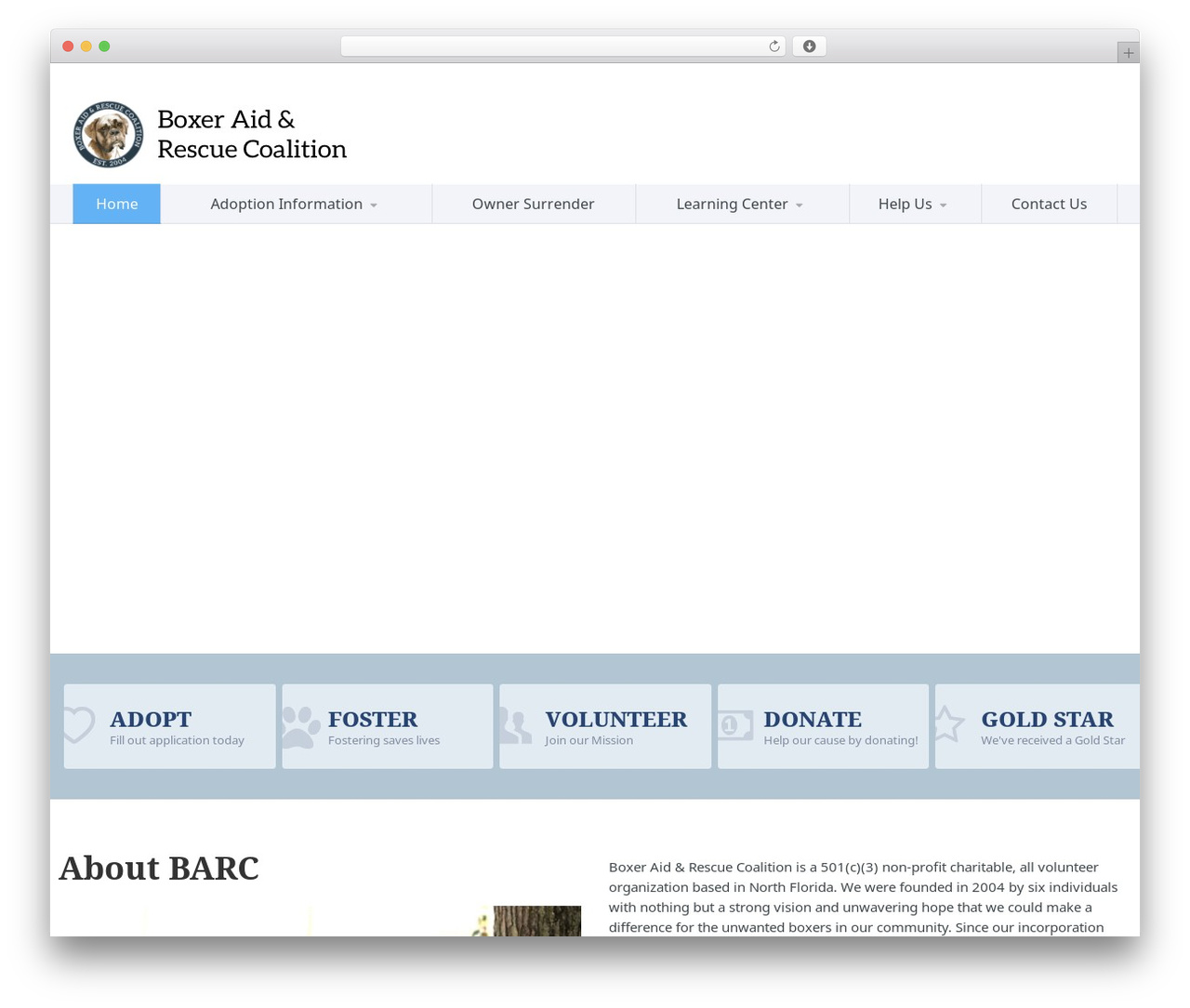 Candidate WordPress theme - boxerarc.org Candidate WordPress theme - boxerarc.org