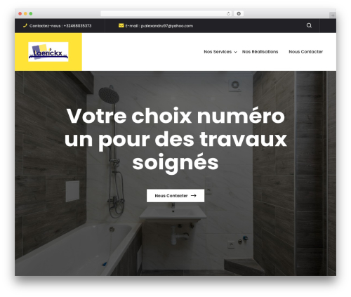 Constech WordPress theme - laerickx.com