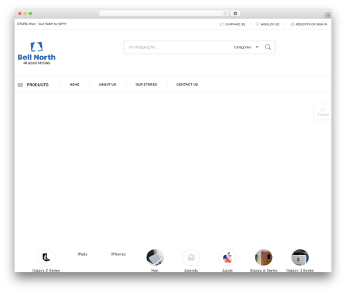 Digi Theme WordPress theme - www.bellnorth.com.pk
