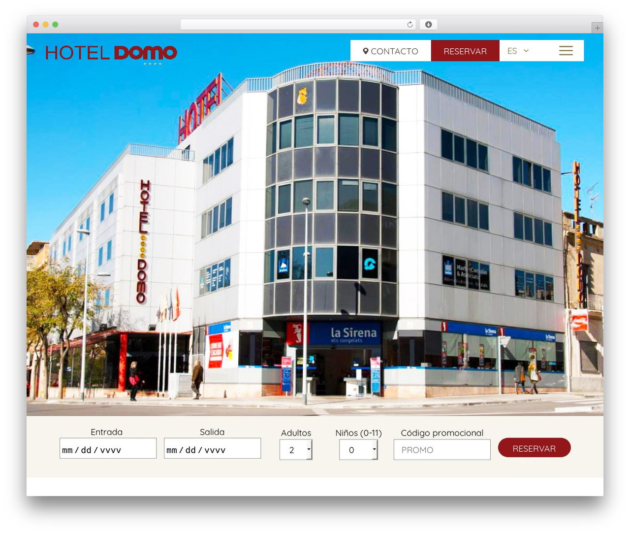GeneratePress WordPress theme - domohotel.com