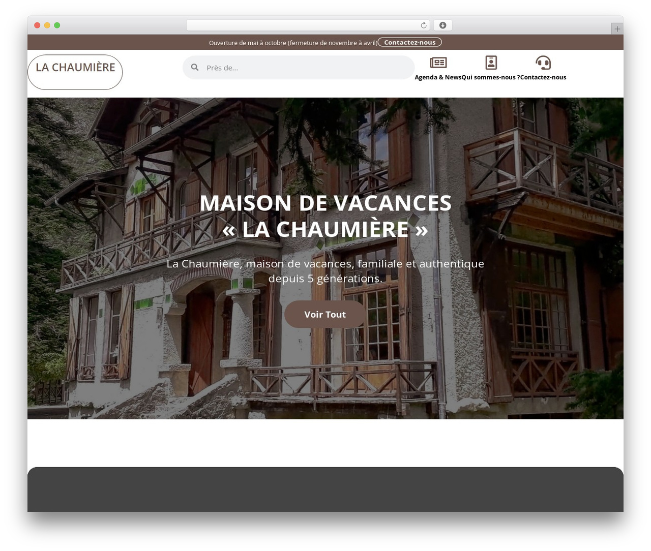 Hello Elementor theme WordPress - chaumiere-colmars.fr