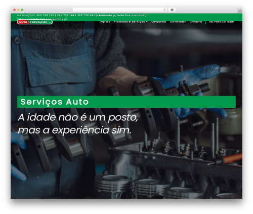 modelo top WordPress theme - silvaecarvalhas.pt