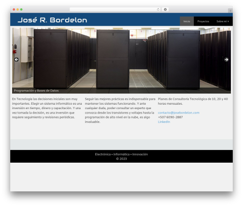 Start WordPress theme - josebordelon.com Start WordPress theme - josebordelon.com