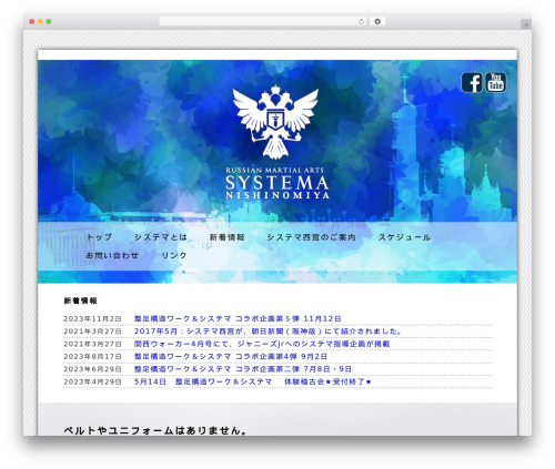 systema theme WordPress - systemahyogo.com