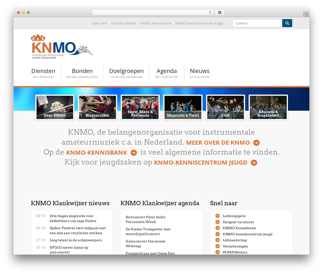 Theme WordPress KNMO - knmo.nl
