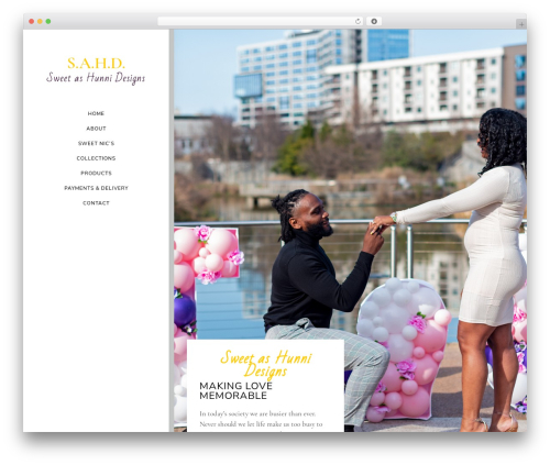 Theme WordPress PWE - sweetashunni.com