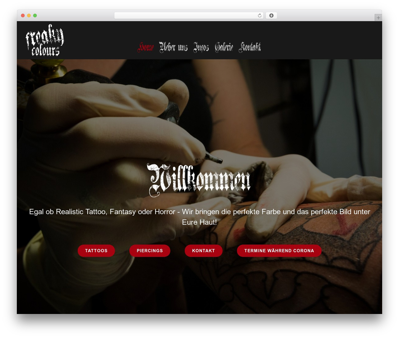 WordPress theme FreakyColours - freaky-colours.de