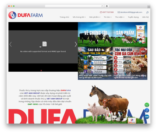 WordPress theme igitech - dufafarm.com