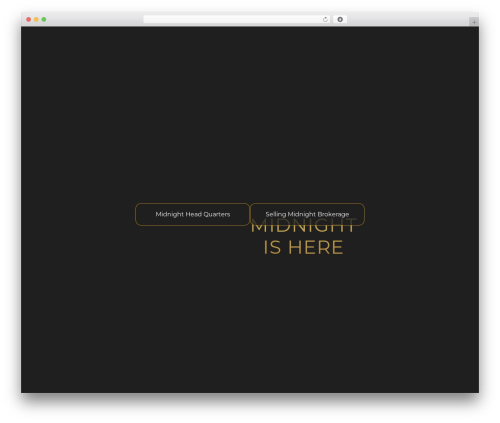 WordPress theme Midnight - midnightgroup.com