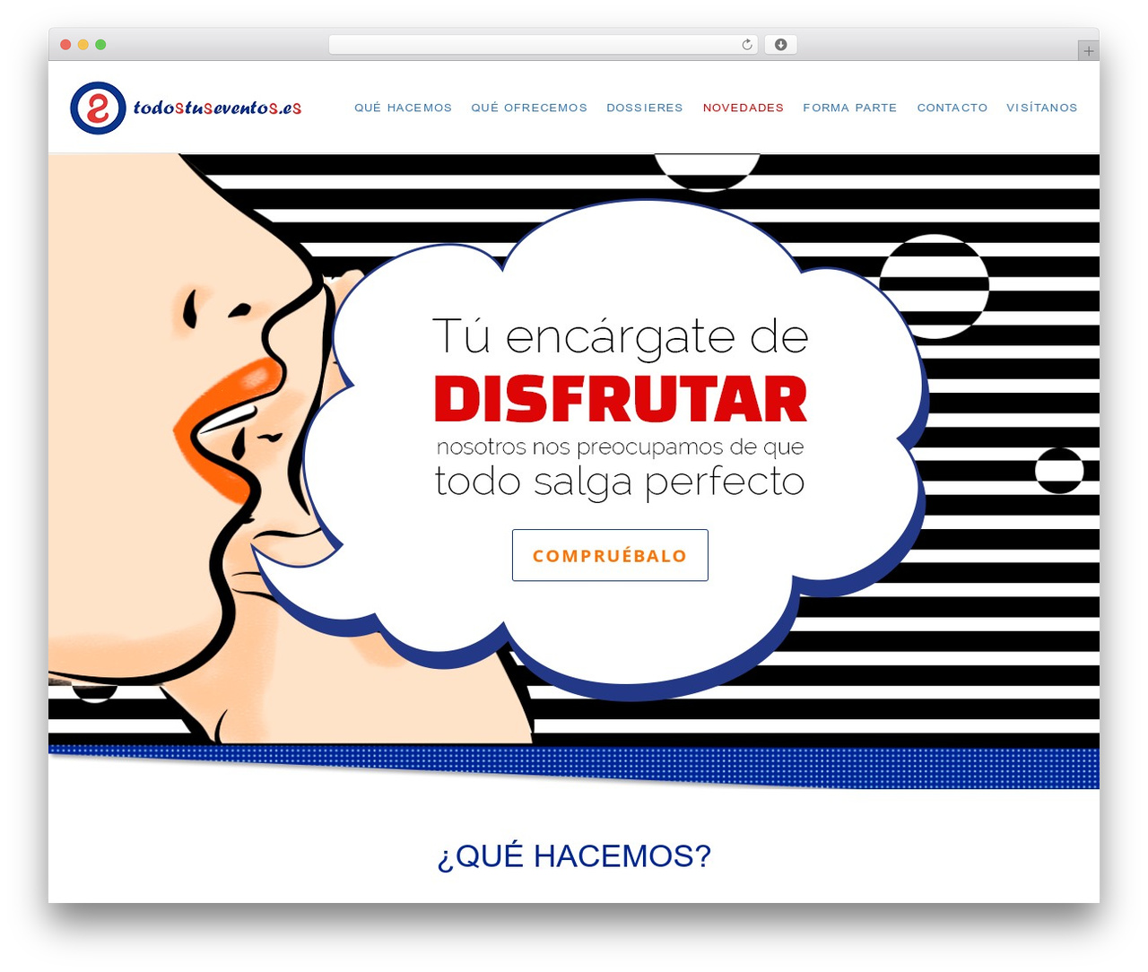 WordPress theme Mito - todostuseventos.es