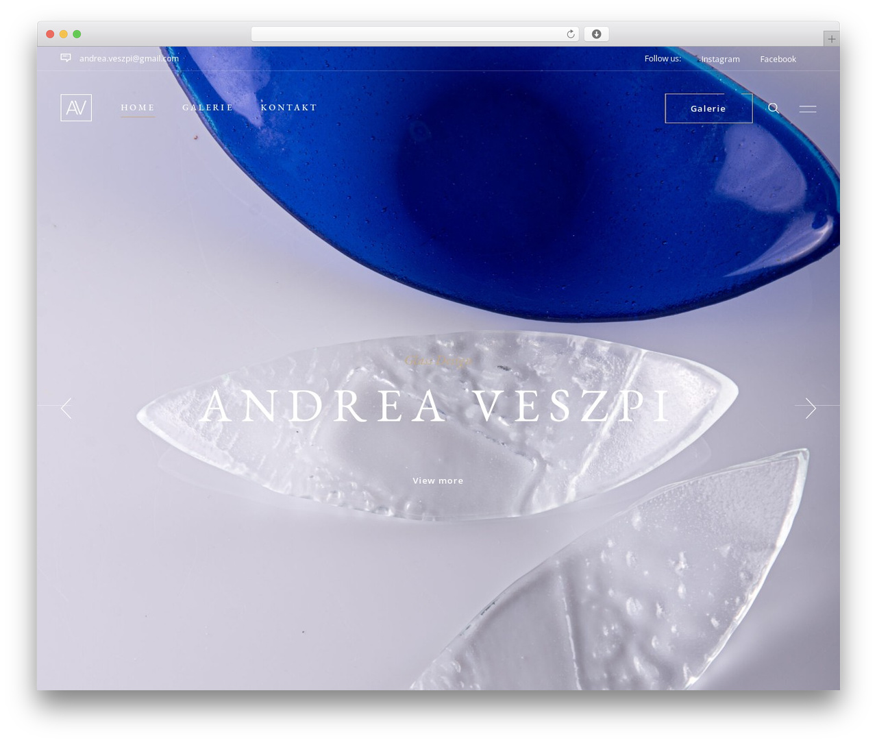 WordPress theme Musea - andreaveszpi.com