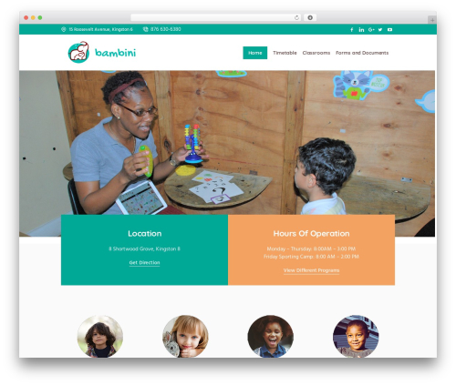 Bambini premium WordPress theme - icannja.com Bambini premium WordPress theme - icannja.com