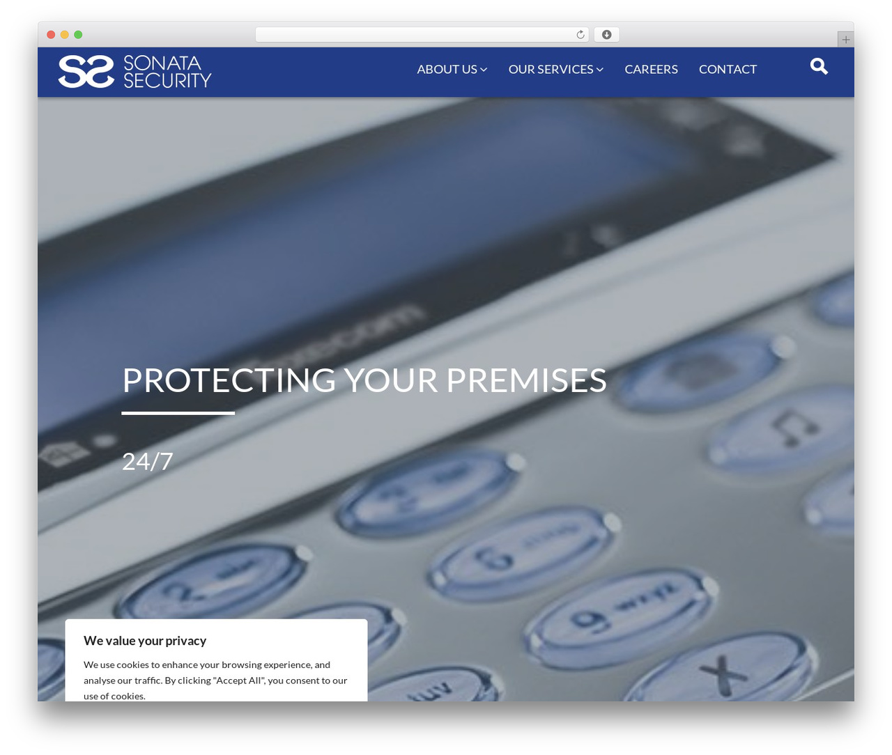 Carters theme WordPress - sonatasecurity.co.uk