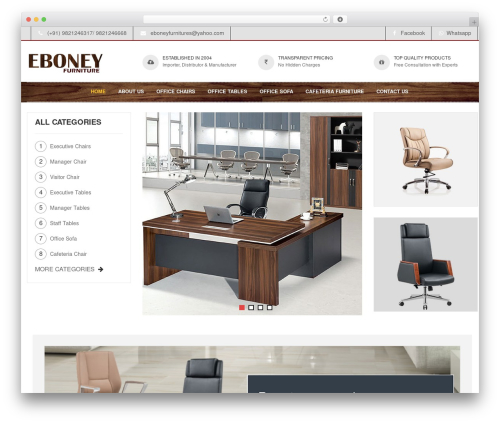 CreativeWavetTech theme WordPress - eboneyfurniture.com