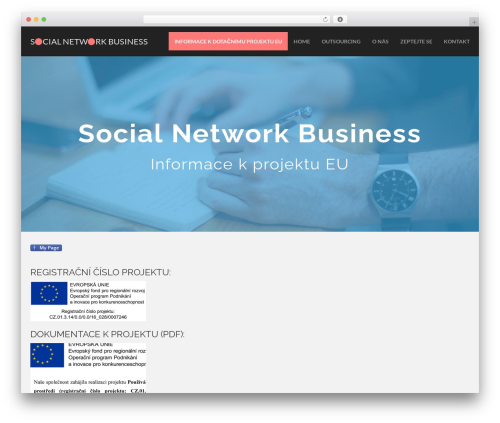 Flat Bootstrap WordPress theme - socialnetworkbusiness.cz Flat Bootstrap WordPress theme - socialnetworkbusiness.cz
