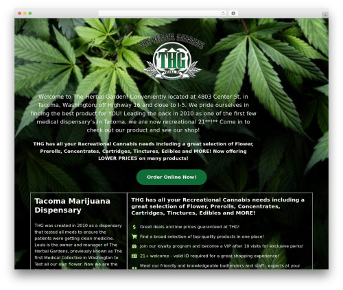 OptikTheme theme WordPress - herbalgardens.org