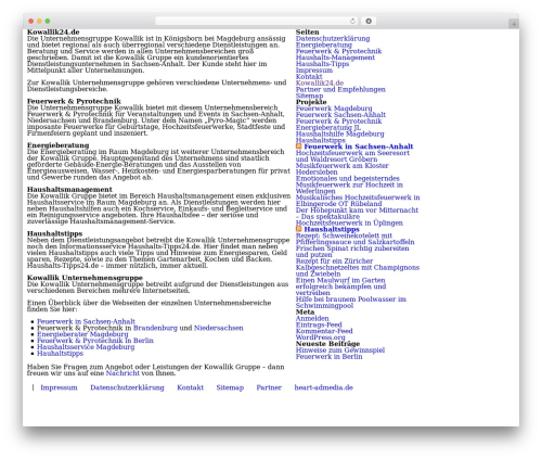 RichWP FrameWork theme WordPress - kowallik24.de
