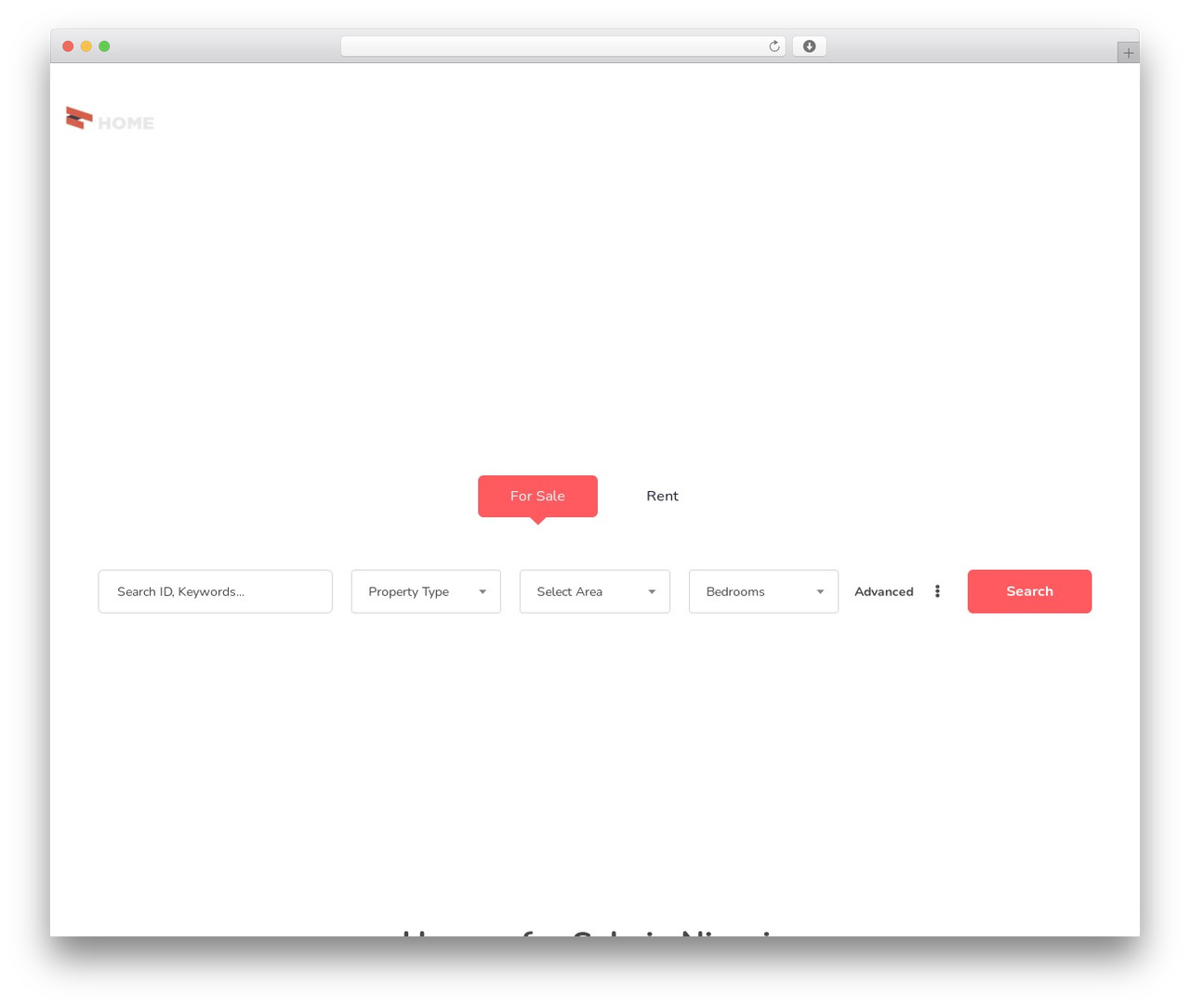 WordPress theme Homeo - mynicosiahome.com
