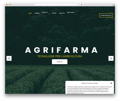 WordPress theme NT Agricom - agrifarma.it