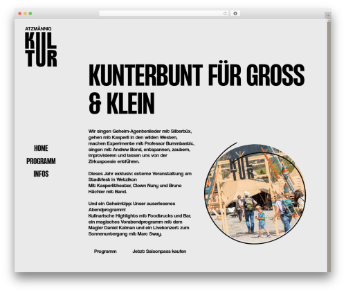 WordPress theme STUIQ Base - atzmaennig-kultur.ch