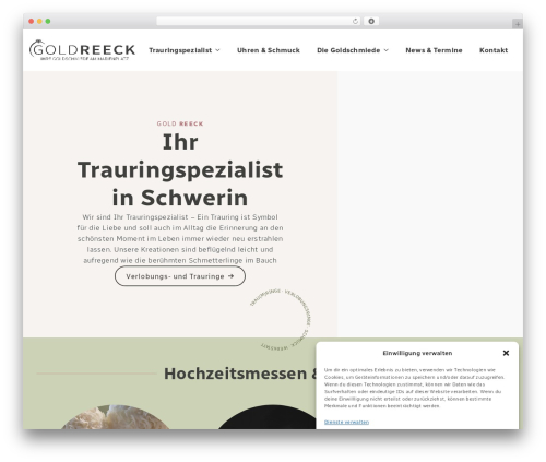 Breakdance Zero Theme WordPress theme - gold-reeck.de