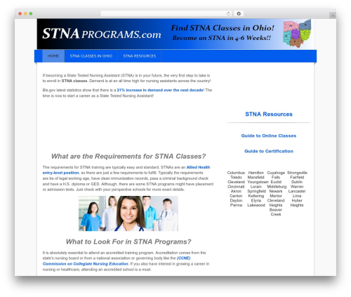 ClickBump WordPress theme - stnaprograms.com