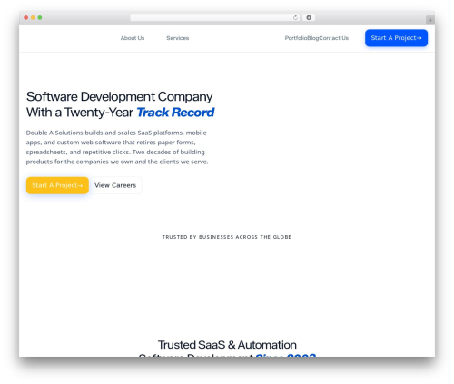 Double Solution WordPress theme - doubleasolutions.net
